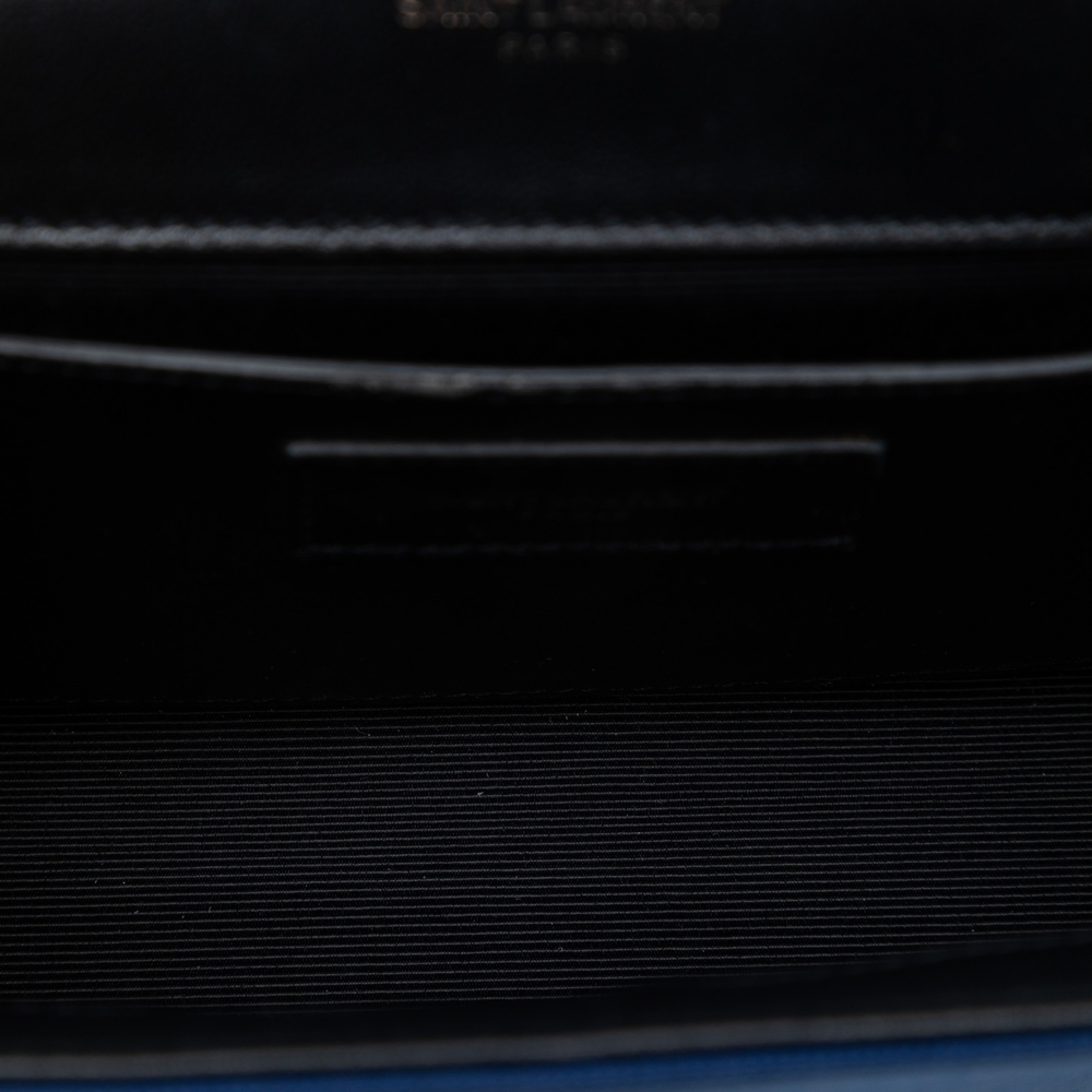 Pre-Loved Saint Laurent Small Star Embroidered Canvas Monogram Kate Crossbody - Picture 4 of 8